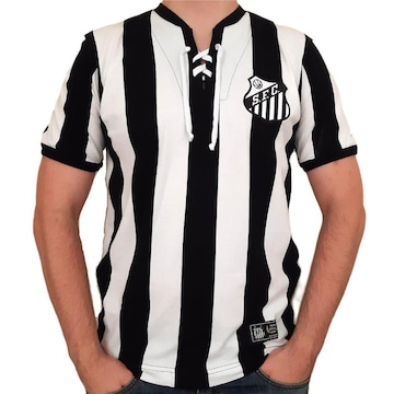 Camisa do Santos Retrô Mania Retrô 1913 Oficial - Masculina