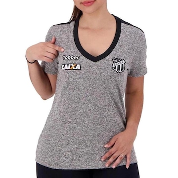 Camisa do Ceará Oficial Concentração 2018 Topper - Feminina