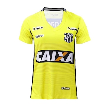 Camisa de Goleiro do Ceará Oficial I 2018 Topper - Feminina