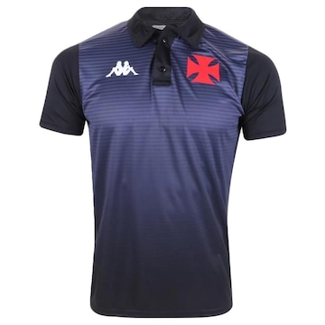 Camisa Polo Kappa Vasco Supporter - Masculina