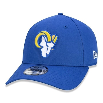 Boné Aba Curva New Era Los Angeles Rams 940 Basic Novo Logo - Snapback - Adulto