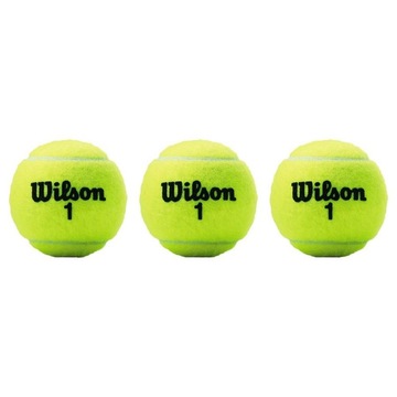 Kit de Bola de Tênis Wilson Championship Regular Duty - 3 unidades