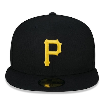 Boné Aba Reta New Era Pittsburgh Pirates 5950 Game Cap - Fechado - Adulto