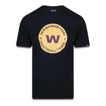 Camiseta New Era Washington Football Team Logo Time - Masculina