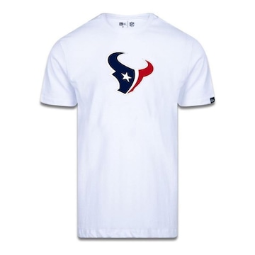 Camiseta New Era Masculina Houston Texans Logo Time NFL