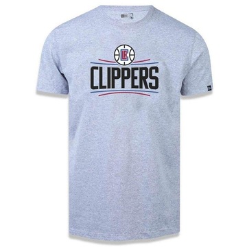 Camiseta New Era Masculina Los Angeles Clippers Basic Logo NBA