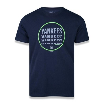 Camiseta New Era Masculina New York Yankees MLB Tech Cut