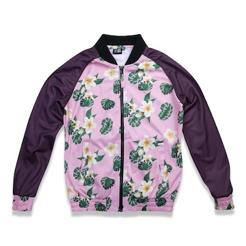 Jaqueta New Era Track Sport Girls Floral - Feminina