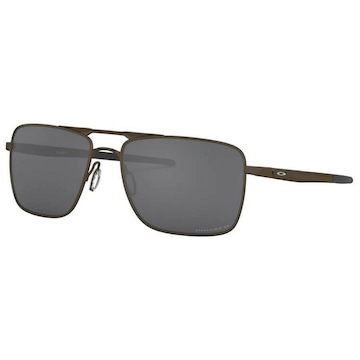 Óculos de Sol Oakley Gauge 6 Pewter W Prizm Black Polarized - Unissex