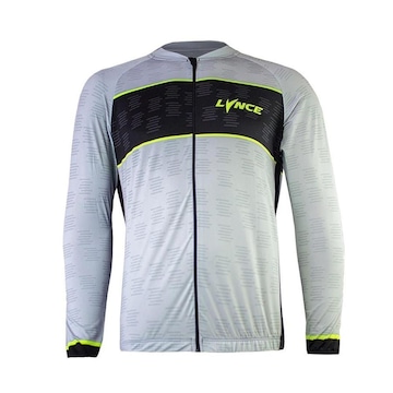 Camisa de Ciclismo Manga Longa Lynce Gray Stair - Masculino