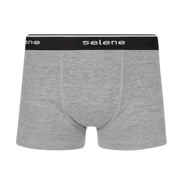 Kit de Cuecas Boxer Selene Algodão - 2 Unidades - Infantil