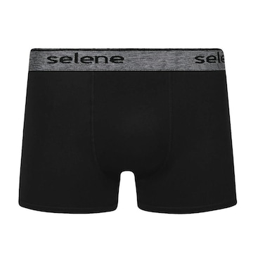 Kit de Cuecas Boxer Selene Algodão - 2 Unidades - Adulto