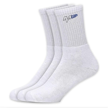 Meia MUP Cano Longo - 3 Pares - Masculina