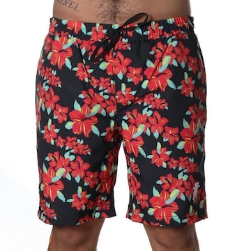 Bermuda Grizzly Hibisco Floral - Masculina