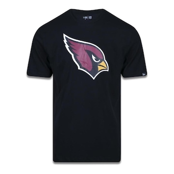 Camiseta New Era Plus Size Regular Manga Curta Arizona Cardinals - Masculino