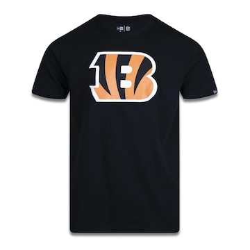 Camiseta New Era Plus Size Regular Manga Curta Cincinnati Bengals - Masculino