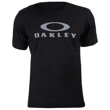 Camiseta Oakley Bark Tee Black - Masculina