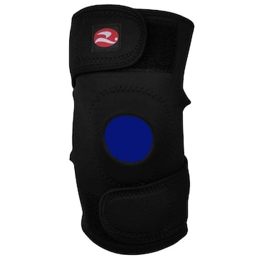 Joelheira Realtex Neoprene Ajustavel com Orifício e reforço