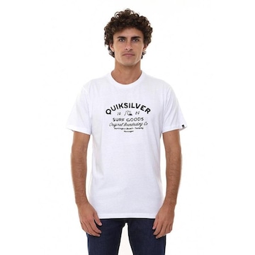 Camiseta Quiksilver M/C Closed Caption Fr - Masculina