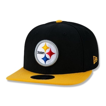 Boné Aba Reta New Era Pittsburgh Steelers 950 Classic Team - Snapback - Adulto