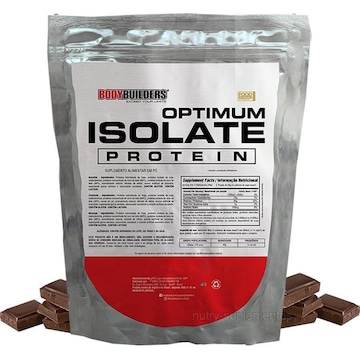 Whey Protein Isolate Bodybuilders - Chocolate - Refil 900g