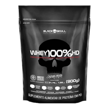 100% Whey HD Black Skull Refil - Cookies and Cream - 900g