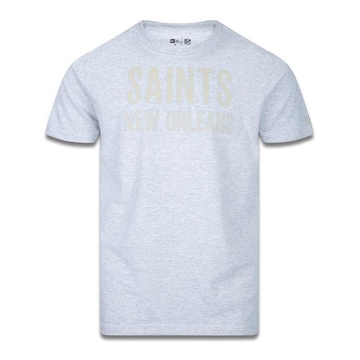 Camiseta New Era New Orleans Saints NFL Core Simple - Masculina