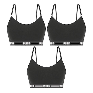 Top Fitness Puma Modal Stretch - Adulto - 3 unidades