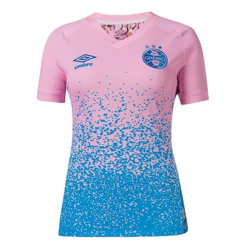 Camisa do Grêmio Outubro Rosa 2021 Umbro - Feminina