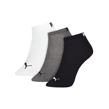 Kit de Meia Cano Curto Puma Esportiva com 3 Pares - Masculino