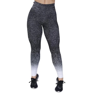 Calça Legging Cintura Alta Orbis Fitness Degradê - Feminino