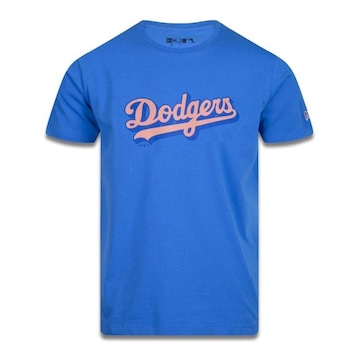 Camiseta New Era MLB Los Angeles Dodgers Fun Script - Masculina