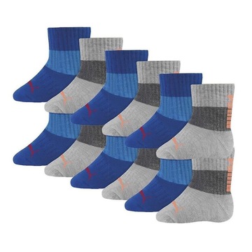 Kit de Meias Cano Longo Puma com 12 Pares - Infantil