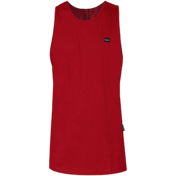 Camiseta Regata Oakley Patch 2.0 Tee New Crimson - Masculina