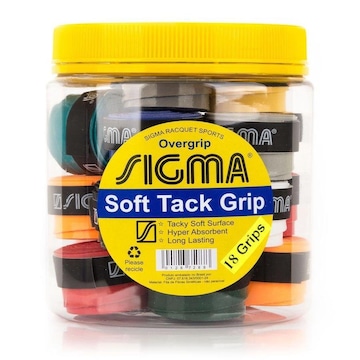 Overgrip Sigma Soft Tack Misto - 18 Unidades