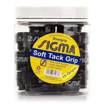 Overgrip Sigma Soft Tack Pote - 18 Unidades