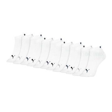 Kit de Meia Sapatilha Puma Esportiva com 12 Pares - Feminino