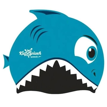 Touca de Natação Speedo Shark Cap Tubarão - Infantil