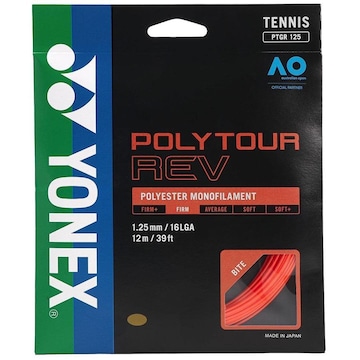 Corda Yonex PolyTour REV 16L 1.25mm - Set Individual