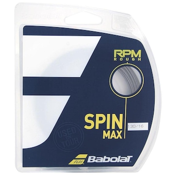 Corda Babolat RPM Rough 16L 1.30mm Preta - Set Individual