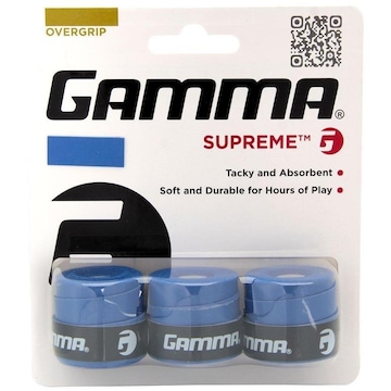 Overgrip Gamma Supreme - 3 Unidades