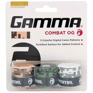 Overgrip Gamma Combat - 3 Unidades Diversos