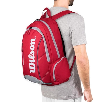 Mochila Wilson ESP Advantage 2 Vermelha e Cinza