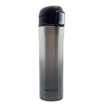 Garrafa Térmica Squeeze Poker Aço Inox - 420ml