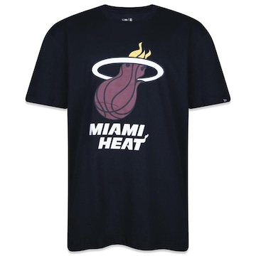 Camiseta New Era NBA Miami Heat Core - Masculina