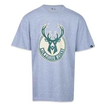 Camiseta New Era Nba Milwaukee Bucks Core - Masculina