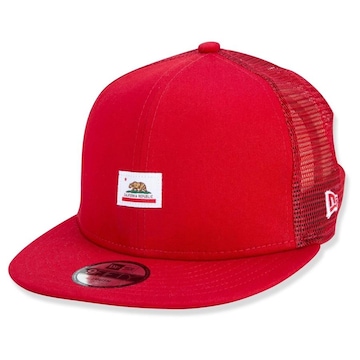 Bone Aba Reta New Era 9Fifty Original Fit Trucker Have Fun Cali Republic - Snapback - Infantil