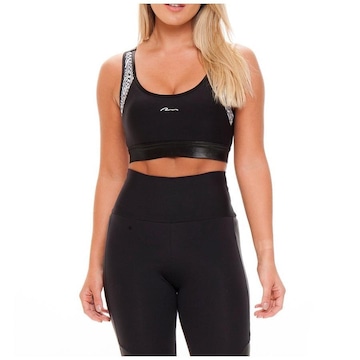 Top Rola Moça Power Fit - Feminino