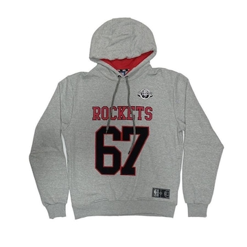 Blusão de Moletom com Capuz NBA Houston Rockets 67 - Masculino