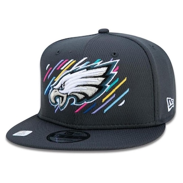 Boné Aba Reta New Era Philadelphia Eagles 950 Crucial Outubro Rosa - Snapback - Adulto